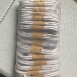 5 Micro USB charger cords (no square included)